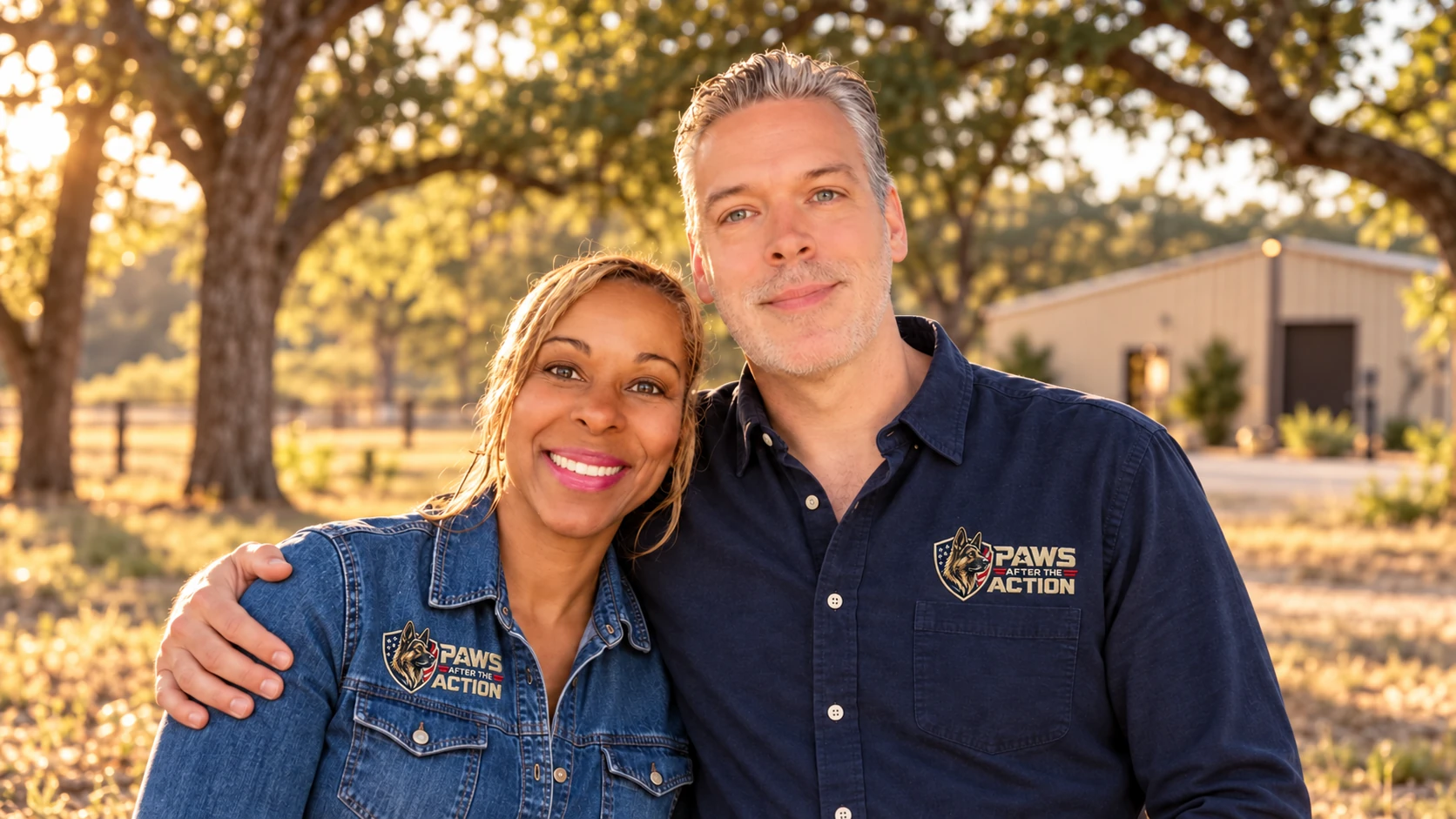 Promotional portrait of Scott and Annie together